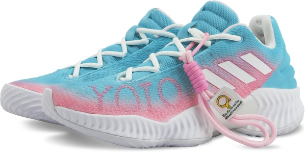 【オーダーメイドシューズ】アディダスプロバウンス2018 'ドーパミンブルーピンクグラフィティ' FW0903(Team162-男款薄荷蓝) Shop 【オーダーメイドシューズ】アディダスプロバウンス2018 'ドーパミンブルーピンクグラフィティ' FW0903(Team162-男款薄荷蓝)