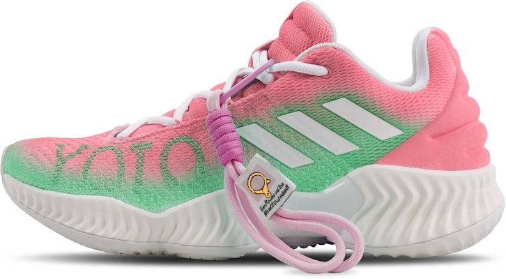 아디다스 프로 바운스 2018 '도파민 그라데이션 그래피티' FW0903(Team162-男款西瓜红) Order 아디다스 프로 바운스 2018 '도파민 그라데이션 그래피티' FW0903(Team162-男款西瓜红)