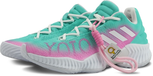 아디다스 프로 바운스 2018 "도파민 그라데이션" (그린-핑크) FW0903(Team162-男款湖水绿) Shop 아디다스 프로 바운스 2018 "도파민 그라데이션" (그린-핑크) FW0903(Team162-男款湖水绿)