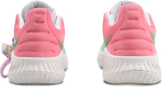 【度身訂製球鞋】 adidas Pro Bounce 2018 多巴胺 漸變 對比色 塗鴉 減震防滑耐磨 低筒 籃球鞋 男款 粉綠色 Purchase 【度身訂製球鞋】 adidas Pro Bounce 2018 多巴胺 漸變 對比色 塗鴉 減震防滑耐磨 低筒 籃球鞋 男款 粉綠色