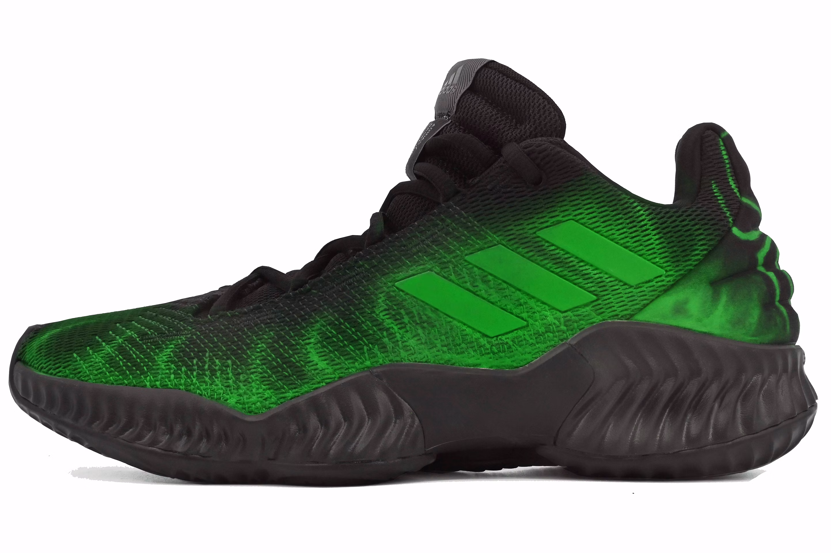 custom-shoes-adidas-pro-bounce-2018-enchanted-spider-black-green