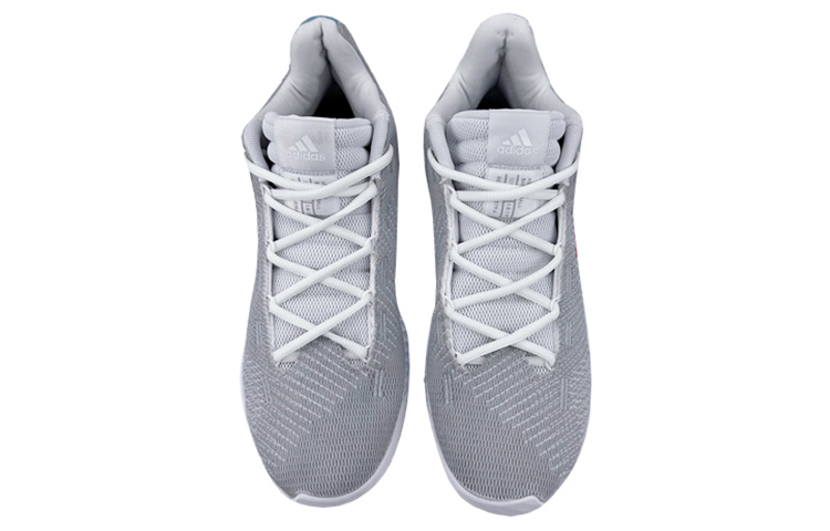 Purchase [Sepatu Kustom] adidas Pro Bounce 2018 'Abu Biru Percikan' FW0903(Team叁-男款阿迪回到未来S-BOX)