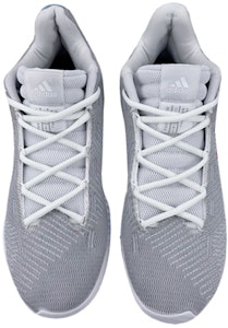 【定制球鞋】adidas Pro Bounce 2018 禮盒 燈帶 潑墨 三色能量燈 未來科技 低幫 實戰籃球鞋 男款 灰藍 Purchase 【定制球鞋】adidas Pro Bounce 2018 禮盒 燈帶 潑墨 三色能量燈 未來科技 低幫 實戰籃球鞋 男款 灰藍