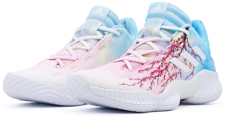 아디다스 프로바운스 2018 벚꽃 그라데이션 (Adidas Pro Bounce '18 벚꽃 그라데이션) FW0903(team肆-樱花扎染渐变M) Lookbook 아디다스 프로바운스 2018 벚꽃 그라데이션 (Adidas Pro Bounce '18 벚꽃 그라데이션) FW0903(team肆-樱花扎染渐变M)