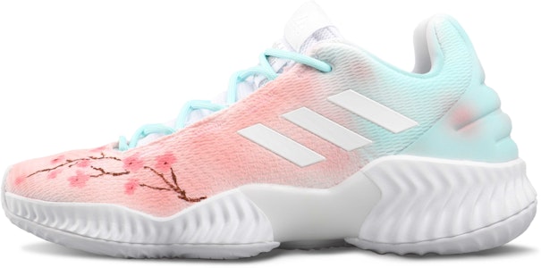 【定制鞋款】阿迪达斯 Pro Bounce 2018 Low '中国花卉涂鸦' FW0903(TeamSix-男款粉蓝渐变梅花) Buy 【定制鞋款】阿迪达斯 Pro Bounce 2018 Low '中国花卉涂鸦' FW0903(TeamSix-男款粉蓝渐变梅花)