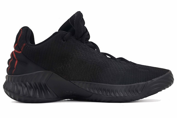 【訂製球鞋】adidas Pro Bounce 2018 Low 火蜘蛛 漸變 噴繪 舒適 百搭 休閒 減震防滑 低筒 籃球鞋 男款 黑紅 Lookbook 【訂製球鞋】adidas Pro Bounce 2018 Low 火蜘蛛 漸變 噴繪 舒適 百搭 休閒 減震防滑 低筒 籃球鞋 男款 黑紅