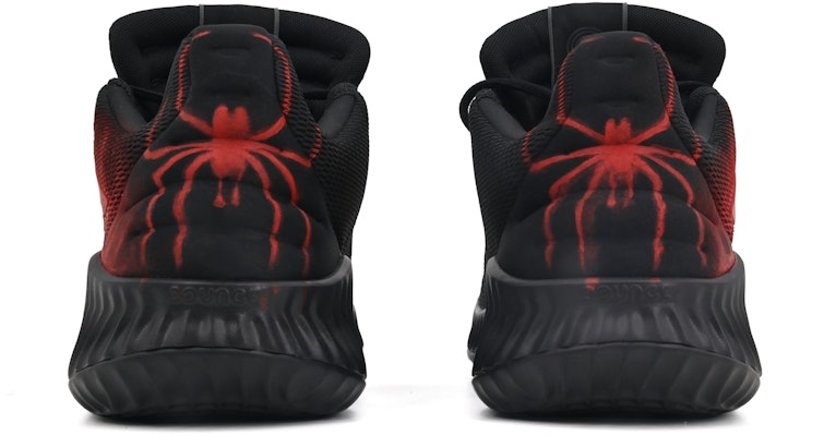 【訂製球鞋】adidas Pro Bounce 2018 Low 火蜘蛛 漸變 噴繪 舒適 百搭 休閒 減震防滑 低筒 籃球鞋 男款 黑紅 Purchase 【訂製球鞋】adidas Pro Bounce 2018 Low 火蜘蛛 漸變 噴繪 舒適 百搭 休閒 減震防滑 低筒 籃球鞋 男款 黑紅