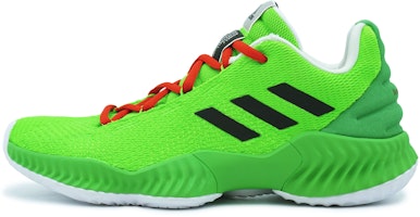 【訂製籃球鞋】adidas Pro Bounce 2018 Low 青蜂俠 聖誕 黑豹 減震防滑耐磨 低筒 篮球鞋 男款 綠色 Lookbook 【訂製籃球鞋】adidas Pro Bounce 2018 Low 青蜂俠 聖誕 黑豹 減震防滑耐磨 低筒 篮球鞋 男款 綠色