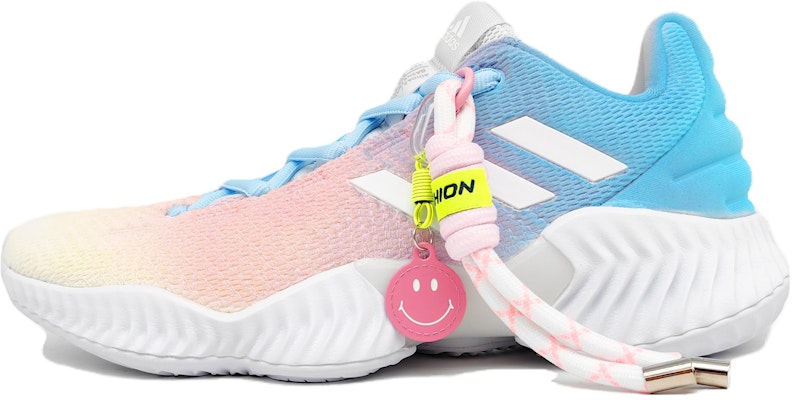 【定製球鞋】adidas Pro Bounce 2018 Low 藍粉鴛鴦 夏日多巴胺 低筒 籃球鞋 男款 藍粉 Buy 【定製球鞋】adidas Pro Bounce 2018 Low 藍粉鴛鴦 夏日多巴胺 低筒 籃球鞋 男款 藍粉