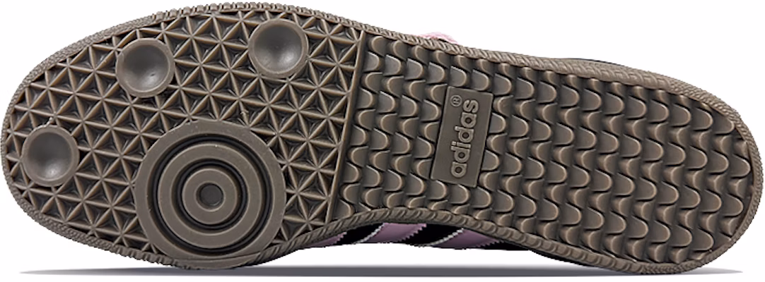 아디다스 삼바 '블랙 퍼플 스타리' 커스텀 슈즈 B75807(Team40-植绒星星海紫S-BOX) Details for 아디다스 삼바 '블랙 퍼플 스타리' 커스텀 슈즈 B75807(Team40-植绒星星海紫S-BOX)