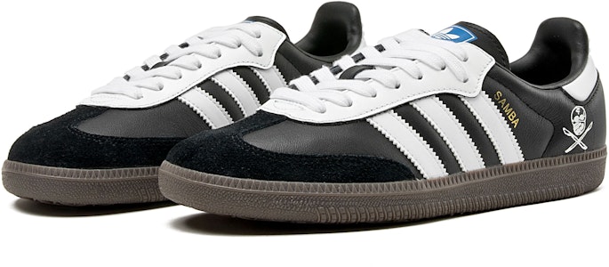 아디다스 삼바 "턱시도" (블랙/화이트) B75807(TEAM55-黑白海盗) Shop 아디다스 삼바 "턱시도" (블랙/화이트) B75807(TEAM55-黑白海盗)