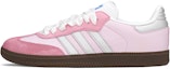 Order 【客製化球鞋】 adidas originals Samba 編織布料 FZBB 清新主題 可愛 貓咪 甜點 配搭 低筒 拖鞋 男女皆宜 粉紅白色