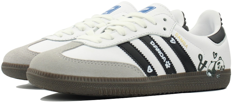 아디다스 삼바 '게으른 판다' (커스텀) B75806(TEAM10-慵懒大熊猫) Lookbook 아디다스 삼바 '게으른 판다' (커스텀) B75806(TEAM10-慵懒大熊猫)