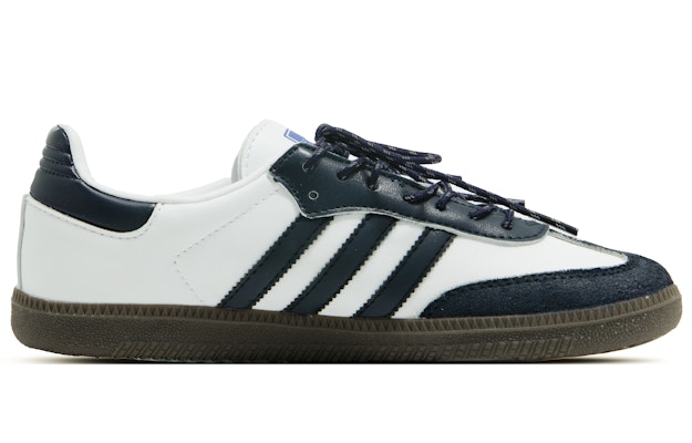 【訂製球鞋】adidas Samba 復古街頭藍 手提袋 簡潔 時尚 小眾 手繪 防滑耐磨 低筒 板鞋 男女同款 藏青白 Shop 【訂製球鞋】adidas Samba 復古街頭藍 手提袋 簡潔 時尚 小眾 手繪 防滑耐磨 低筒 板鞋 男女同款 藏青白