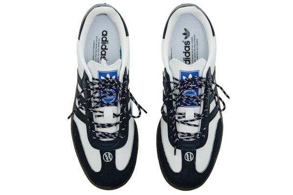 【訂製球鞋】adidas Samba 復古街頭藍 手提袋 簡潔 時尚 小眾 手繪 防滑耐磨 低筒 板鞋 男女同款 藏青白 Details for 【訂製球鞋】adidas Samba 復古街頭藍 手提袋 簡潔 時尚 小眾 手繪 防滑耐磨 低筒 板鞋 男女同款 藏青白