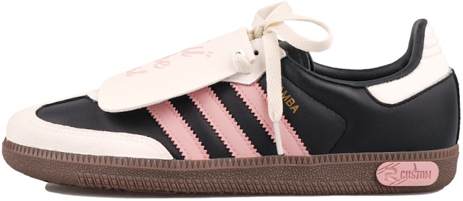 カスタム サンバ "ネオンスイートハート" (黒/ピンク) B75807(Team27-男女同款霓虹甜心S-BOX) Order カスタム サンバ "ネオンスイートハート" (黒/ピンク) B75807(Team27-男女同款霓虹甜心S-BOX)