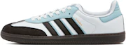 Order 【訂製球鞋】adidas Samba 懷舊藍調 特殊鞋盒 流年感 小眾復古 潮流 防滑耐磨 低筒 球鞋 男女款式 黑白藍