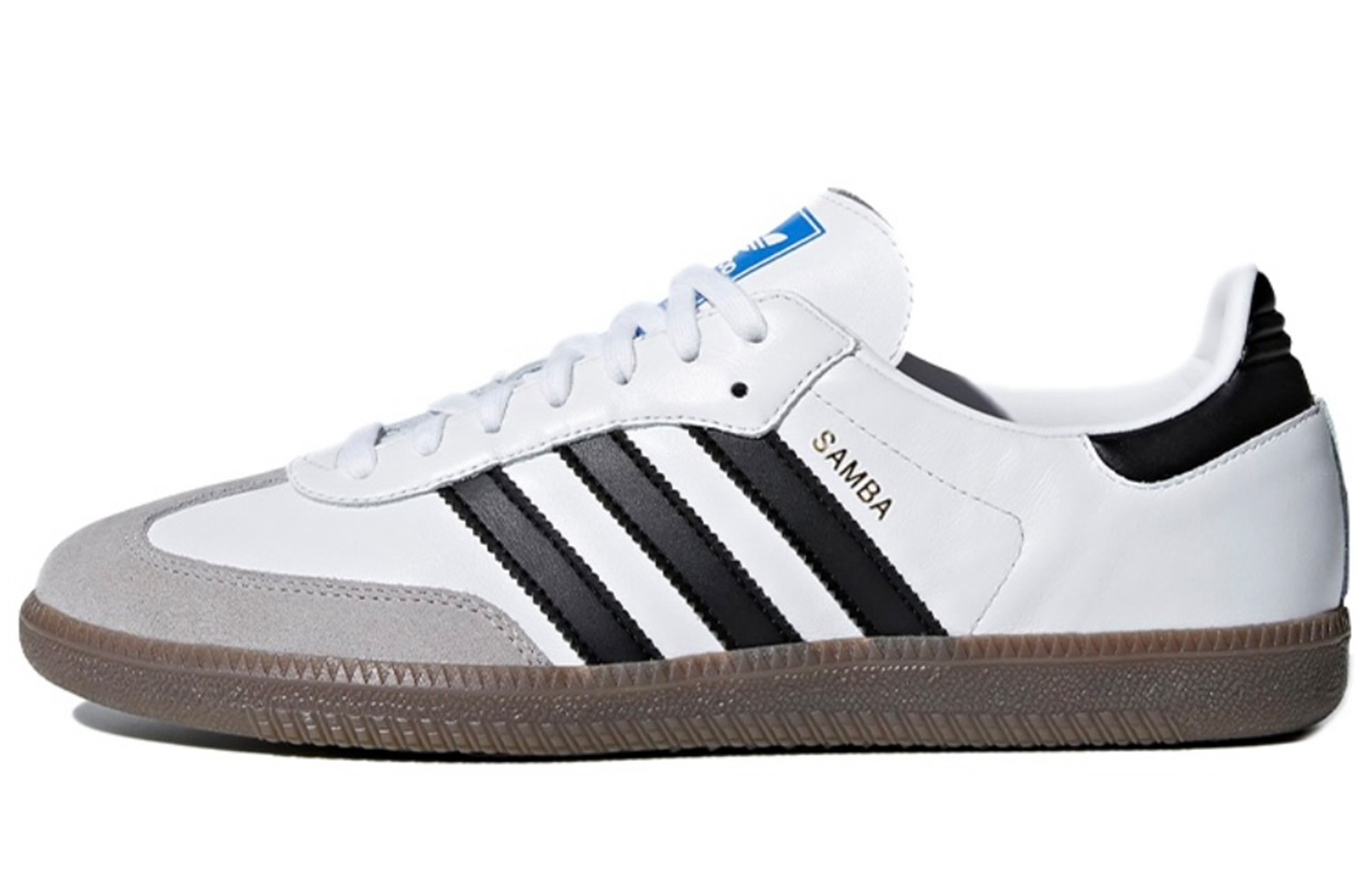 Cheap [Sepatu Kustom] adidas Samba 'Nostalgia Biru' B75806（Team63-怀旧蓝调SBOX）
