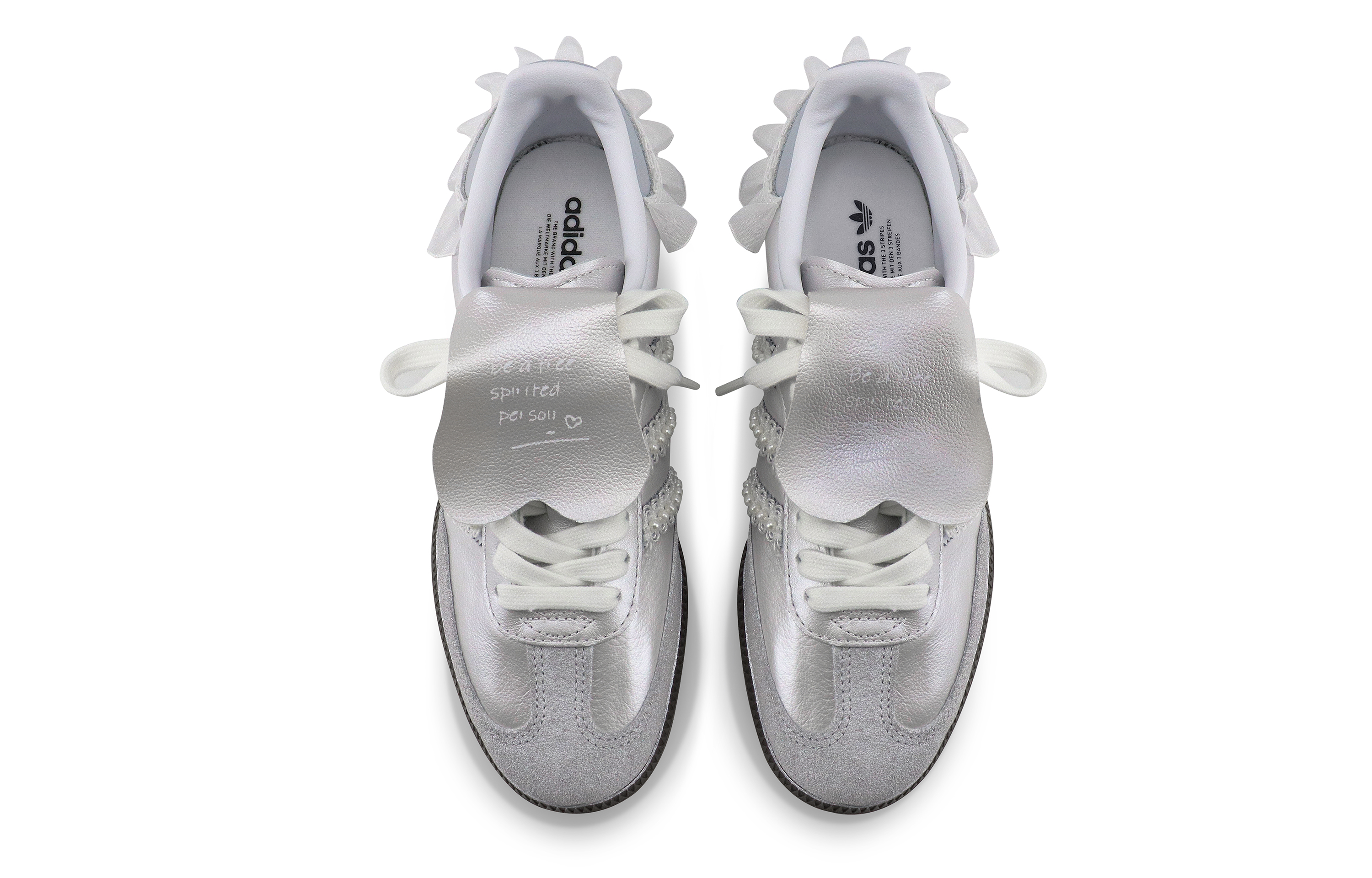 Purchase [Zapatillas Personalizadas] adidas Samba 'Gris Plata Perla Ballet' B75806(Team119-芭蕾公主)