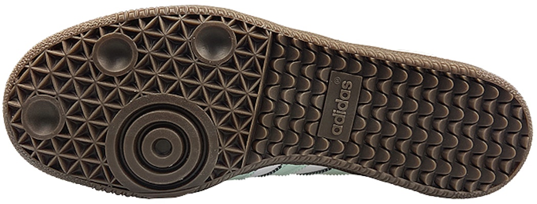 아디다스 삼바 '봄의 속삭임 - 민트그린' (커스텀 슈즈) B75806(Team116-绿花朵双鞋舌BOX) Sizing 아디다스 삼바 '봄의 속삭임 - 민트그린' (커스텀 슈즈) B75806(Team116-绿花朵双鞋舌BOX)