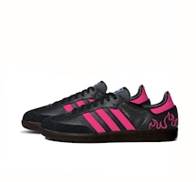 【訂製球鞋】 adidas originals Samba OG 德訓 黑粉莓莓 甜辣千禧 亞比龐克風 火焰 霓虹 經典 防滑耐磨 低筒 板鞋 男女款式 黑粉 Shop 【訂製球鞋】 adidas originals Samba OG 德訓 黑粉莓莓 甜辣千禧 亞比龐克風 火焰 霓虹 經典 防滑耐磨 低筒 板鞋 男女款式 黑粉