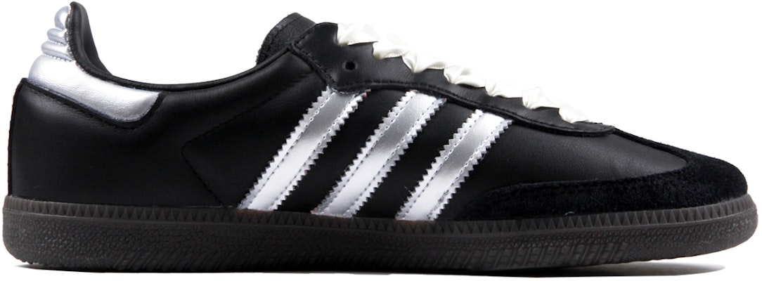 아디다스 삼바 OG '블랙 실버 실크 레이스' (커스텀) B75807(TeamJ-酷炫黑银) Order 아디다스 삼바 OG '블랙 실버 실크 레이스' (커스텀) B75807(TeamJ-酷炫黑银)