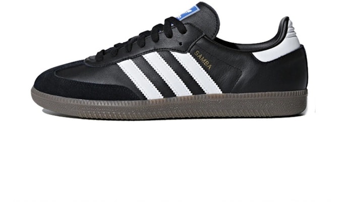 아디다스 삼바 OG '블랙 실버 실크 레이스' (커스텀) B75807(TeamJ-酷炫黑银) Details for 아디다스 삼바 OG '블랙 실버 실크 레이스' (커스텀) B75807(TeamJ-酷炫黑银)