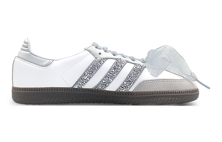 Lookbook [Kasur Kasut] adidas Samba OG 'Putih Kristal Impian-Perak' B75806(Team116-水晶之梦SBOX)