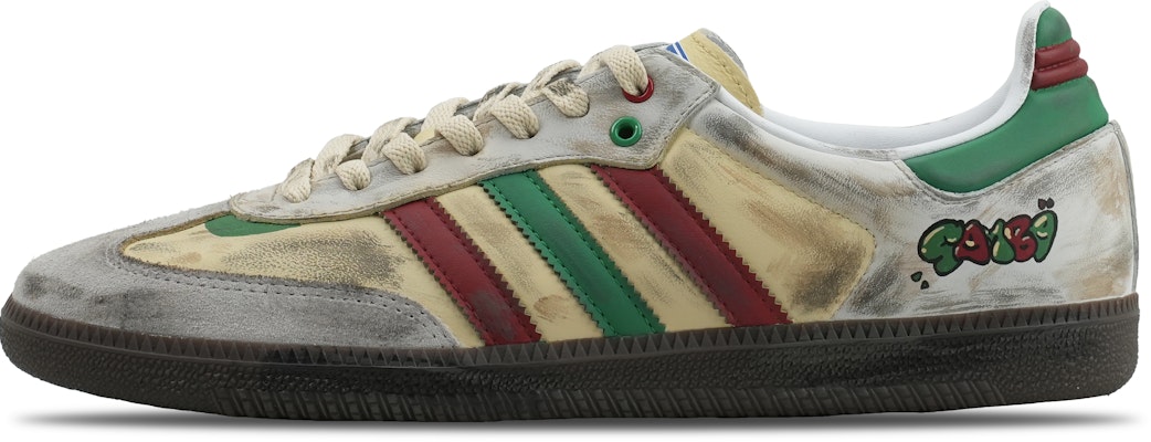 아디다스 삼바 OG '빈티지 베이지-그레이' (커스텀 슈즈) IG1024(Team162-撞色小脏鞋) Buy 아디다스 삼바 OG '빈티지 베이지-그레이' (커스텀 슈즈) IG1024(Team162-撞色小脏鞋)