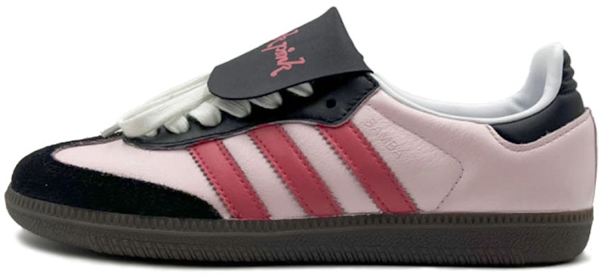 【客製球鞋】 adidas originals Samba OG 螢火森林 禾爾姿的貓 小眾高雅 低筒 板鞋 男款 黑粉 Order 【客製球鞋】 adidas originals Samba OG 螢火森林 禾爾姿的貓 小眾高雅 低筒 板鞋 男款 黑粉