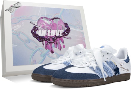 【訂製球鞋】adidas originals Samba OG 海島星動 星星 清新 復古 低筒 板鞋 男女同款 白 Buy 【訂製球鞋】adidas originals Samba OG 海島星動 星星 清新 復古 低筒 板鞋 男女同款 白