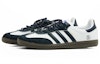 Shop カスタム Samba OG ネイビー/ホワイト (Adidas) B75806(Team63-复古街头蓝)