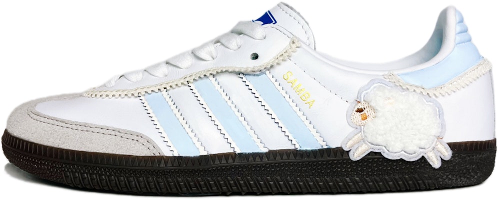 아디다스 삼바 OG '페일 블루 쉽' (커스텀) IG1027(Team74-奶蓝绵羊少女SBOX) Order 아디다스 삼바 OG '페일 블루 쉽' (커스텀) IG1027(Team74-奶蓝绵羊少女SBOX)