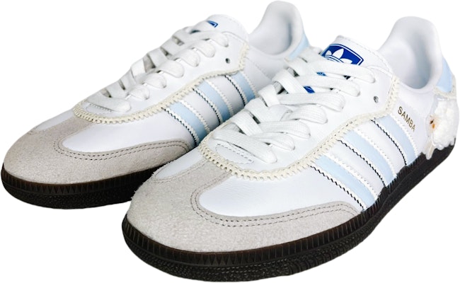 아디다스 삼바 OG '페일 블루 쉽' (커스텀) IG1027(Team74-奶蓝绵羊少女SBOX) Shop 아디다스 삼바 OG '페일 블루 쉽' (커스텀) IG1027(Team74-奶蓝绵羊少女SBOX)