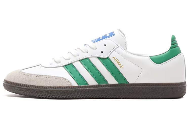 Sizing 【訂製球鞋】adidas Samba OG 像素火力 黑白布洛克 ins風 低筒 板鞋 男女款 黑白