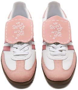 【定製球鞋】adidas originals Samba OG 氣泡水母 薔薇心事 復古小眾 甜妹 防滑耐磨 低筒 板鞋 男女同款 粉白 Purchase 【定製球鞋】adidas originals Samba OG 氣泡水母 薔薇心事 復古小眾 甜妹 防滑耐磨 低筒 板鞋 男女同款 粉白