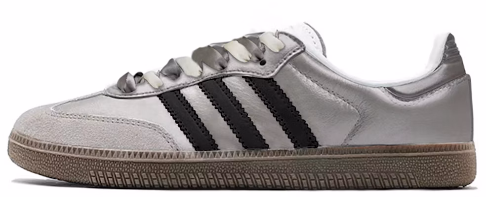【客製化球鞋】 adidas originals Samba OG 銀角大王 潮流復古 小眾芭蕾 德訓 低筒 板鞋 男女款 銀灰黑 Buy 【客製化球鞋】 adidas originals Samba OG 銀角大王 潮流復古 小眾芭蕾 德訓 低筒 板鞋 男女款 銀灰黑