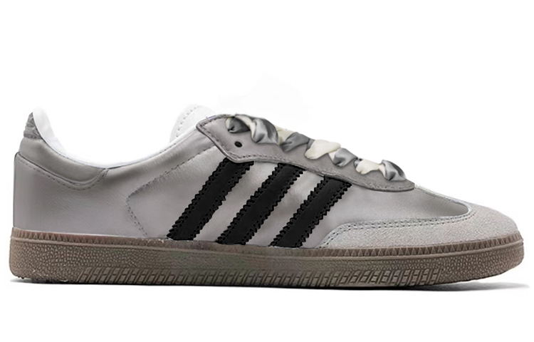 Order 아디다스 삼바 OG '실버 그레이/블랙' (커스텀) B75806(TeamY-男女款银角大王银灰)