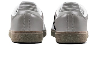 아디다스 삼바 OG '실버 그레이/블랙' (커스텀) B75806(TeamY-男女款银角大王银灰) Shop 아디다스 삼바 OG '실버 그레이/블랙' (커스텀) B75806(TeamY-男女款银角大王银灰)