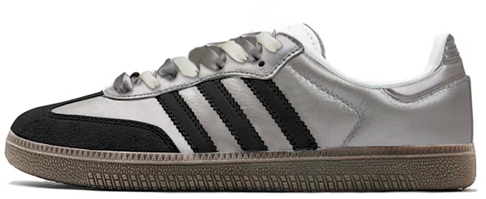 カスタムSamba OG シルバーグレー/黒 Y2K B75806(TeamY-男女款暗黑芭蕾银灰黑) Order カスタムSamba OG シルバーグレー/黒 Y2K B75806(TeamY-男女款暗黑芭蕾银灰黑)