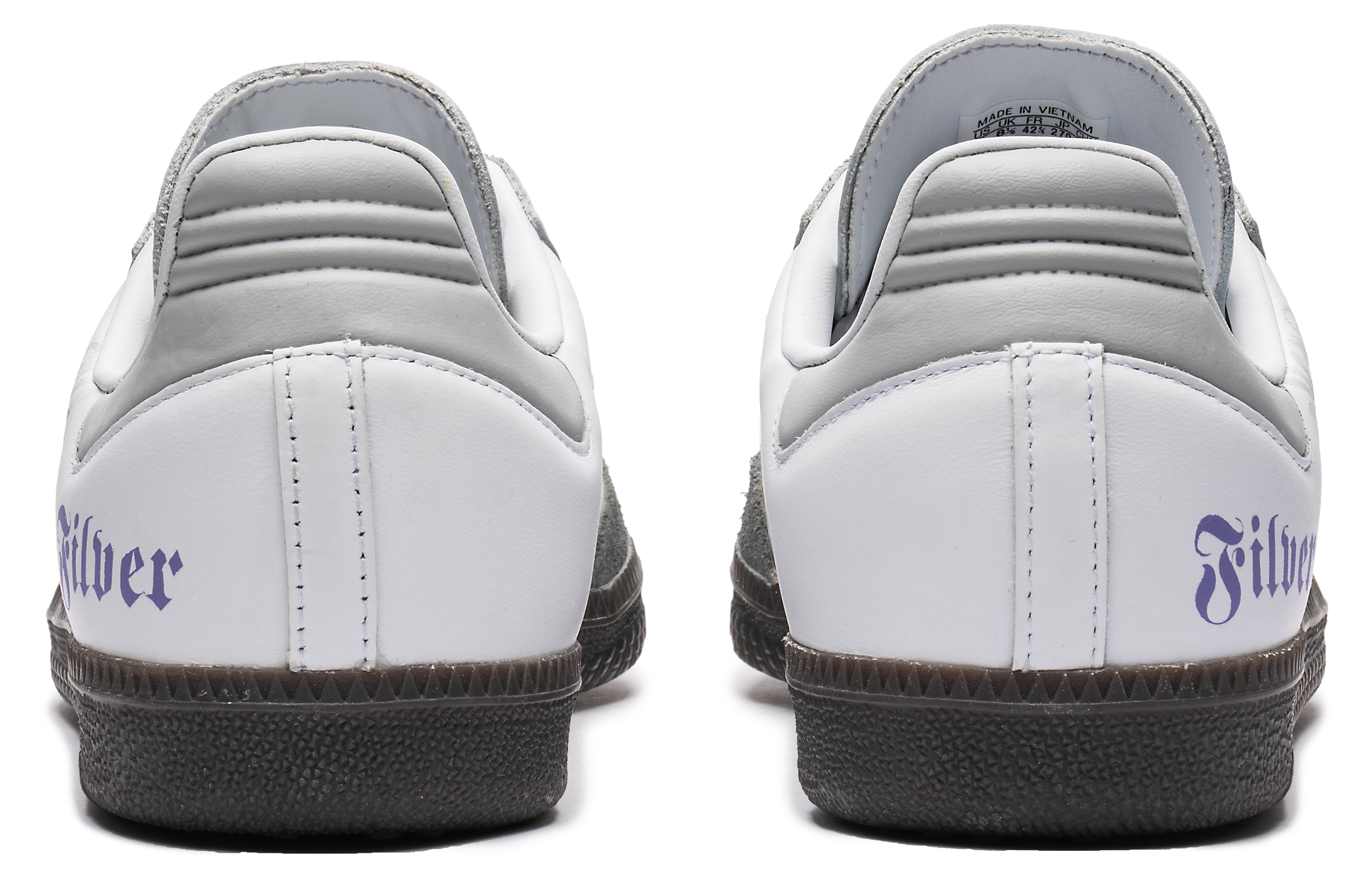 [Custom Shoes] adidas Samba 'Silver Purple Gradient Fade' 圖 6