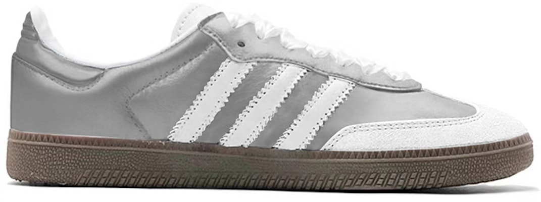 아디다스 삼바 OG '실버 화이트 발레' 커스텀 슈즈 B75806(TeamY-男女款古典高级银白) Lookbook 아디다스 삼바 OG '실버 화이트 발레' 커스텀 슈즈 B75806(TeamY-男女款古典高级银白)