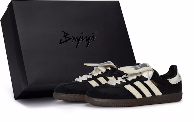 아디다스 삼바 OG '봄의 섬 블랙-크림' (커스텀 슈즈) B75807(Team80-男女同款春岛续集S-BOX) Buy 아디다스 삼바 OG '봄의 섬 블랙-크림' (커스텀 슈즈) B75807(Team80-男女同款春岛续集S-BOX)