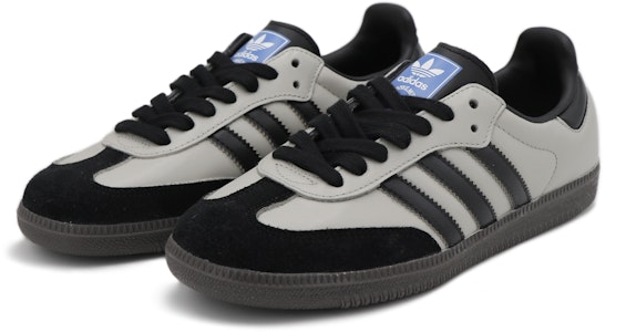 カスタム Samba OG スチームパペット 黒/灰 B75807(Team17-雨中华尔兹) Lookbook カスタム Samba OG スチームパペット 黒/灰 B75807(Team17-雨中华尔兹)