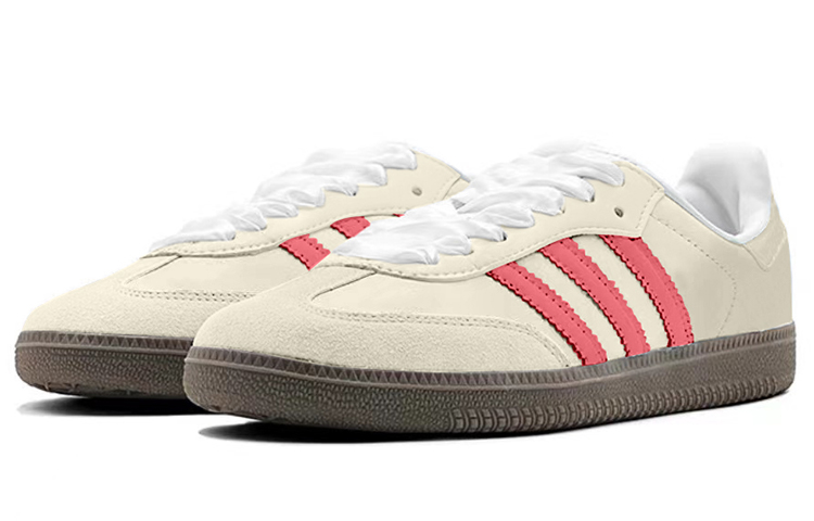 Lookbook [Kasur Kasut] adidas Samba OG 'Kek Keju Strawberi' B75806(TeamY-男女款草莓芝士米灰)