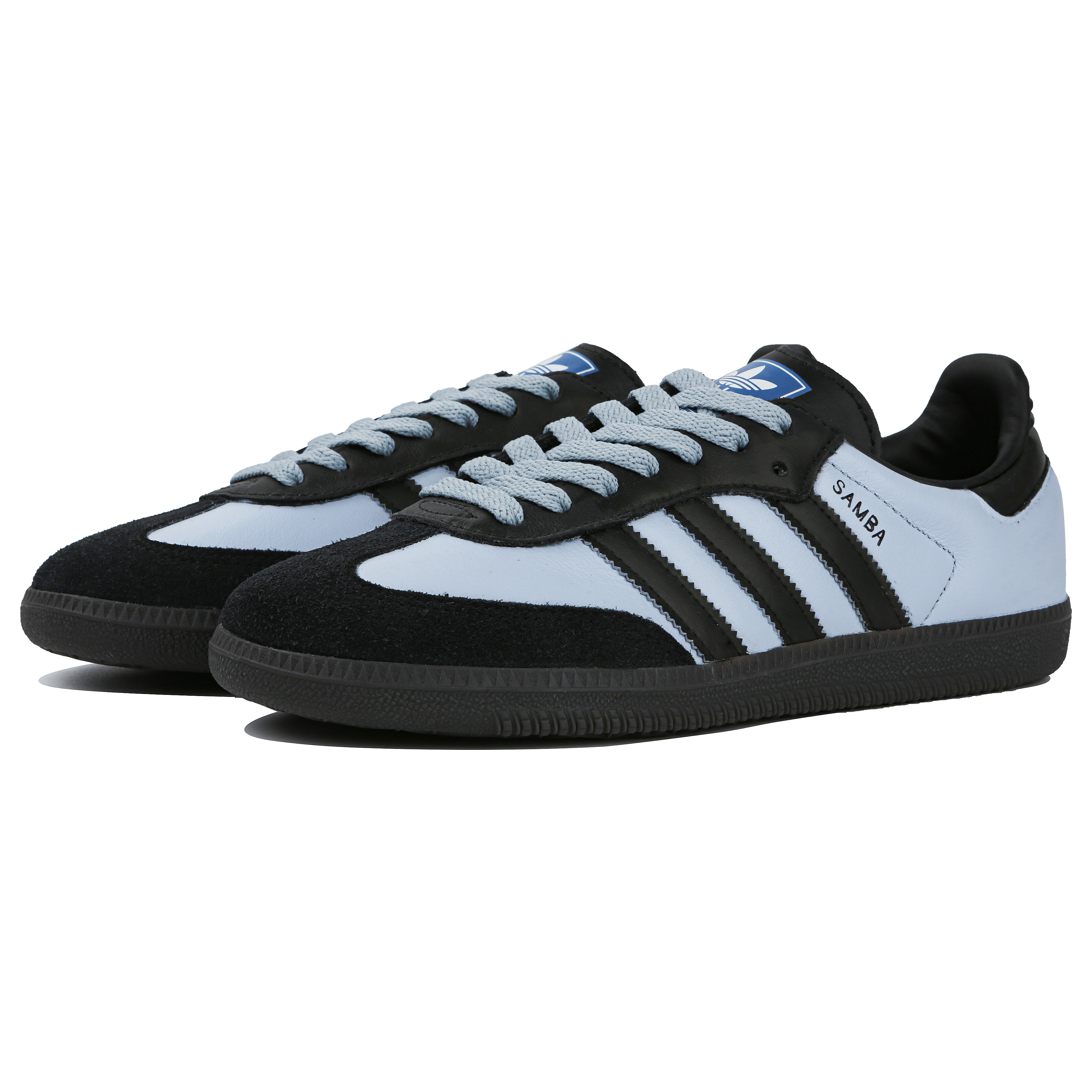 Lookbook [定制鞋款] 阿迪达斯桑巴OG '夏日逃逸蓝-黑' B75807-445778