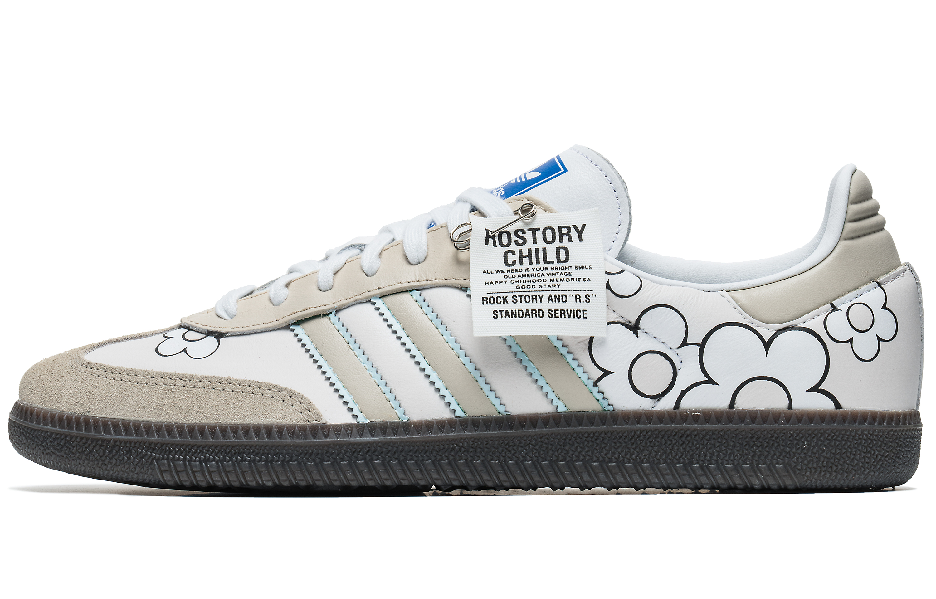 Buy [Sepatu Custom] adidas Samba OG 'Sunflower Abu-Abu' IG1024(Team22-太阳花Samba)