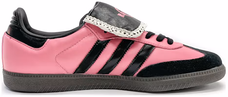 Lookbook Scarpe Personalizzate adidas Samba OG Nero Rosa ''Pergamena Proibita'' B75807(TeamTwo-禁止内卷)