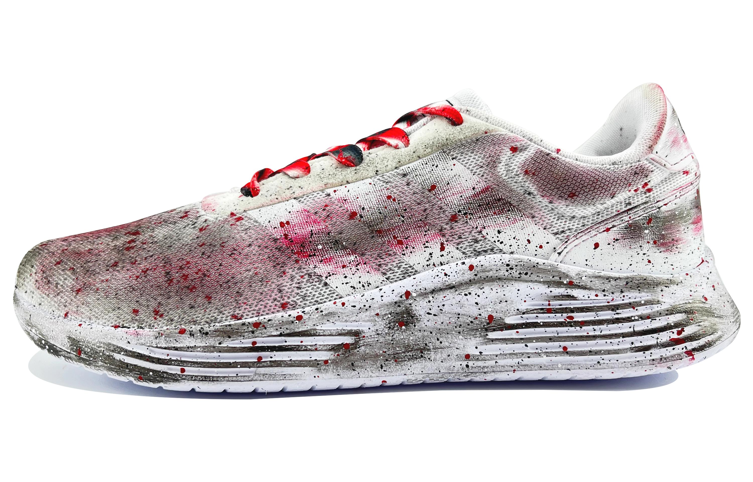 Buy [Custom Shoes] adidas SDS 'Distressed Red-Black'