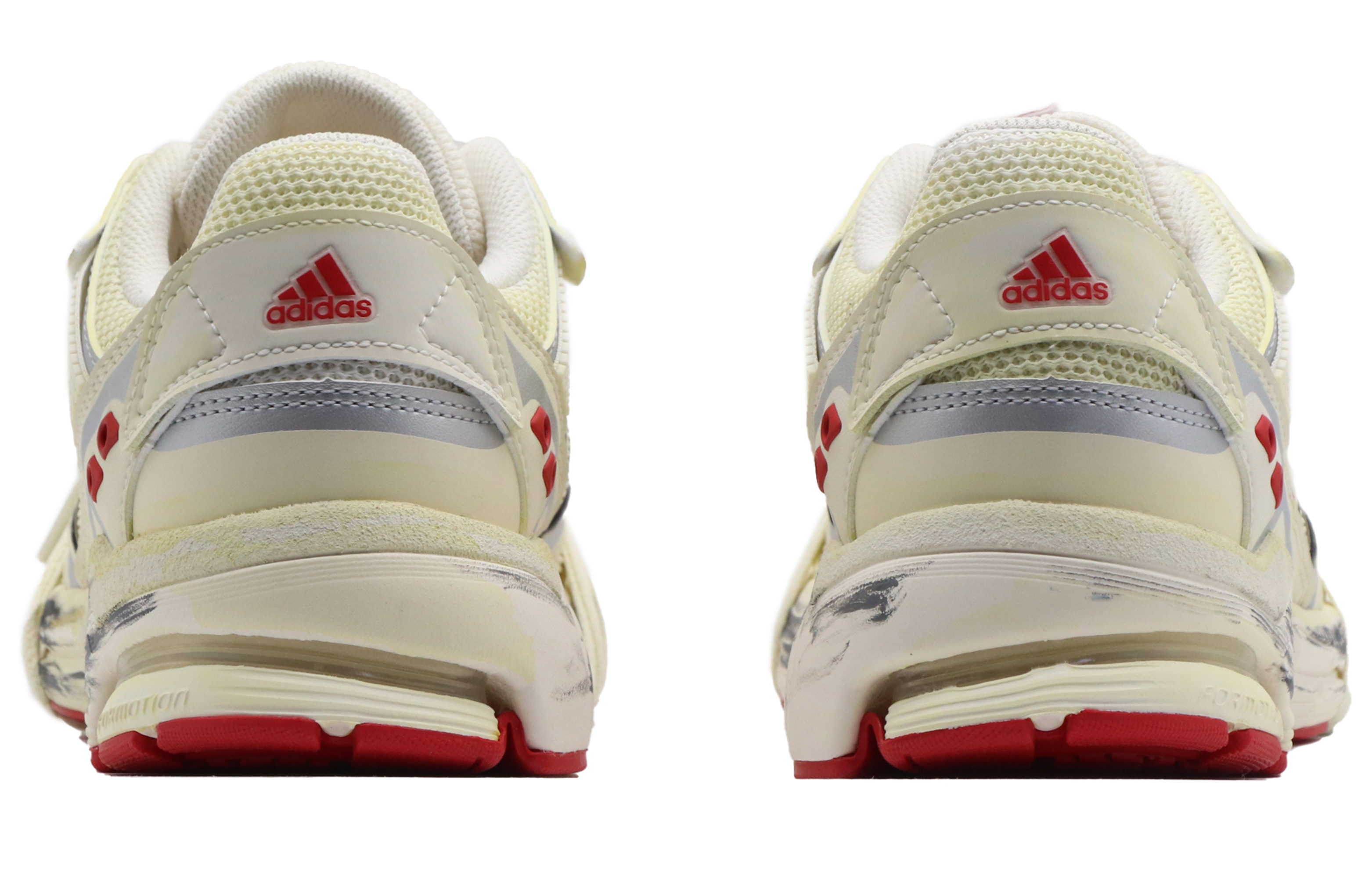 Shop [Kasut Terhad] adidas Spiritain 2000 'Roket Krim Hitam Merah Vintage' ID5412(Team57-男款火箭)